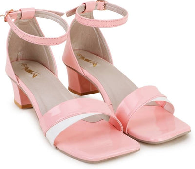 Women Pink Heels Sandal